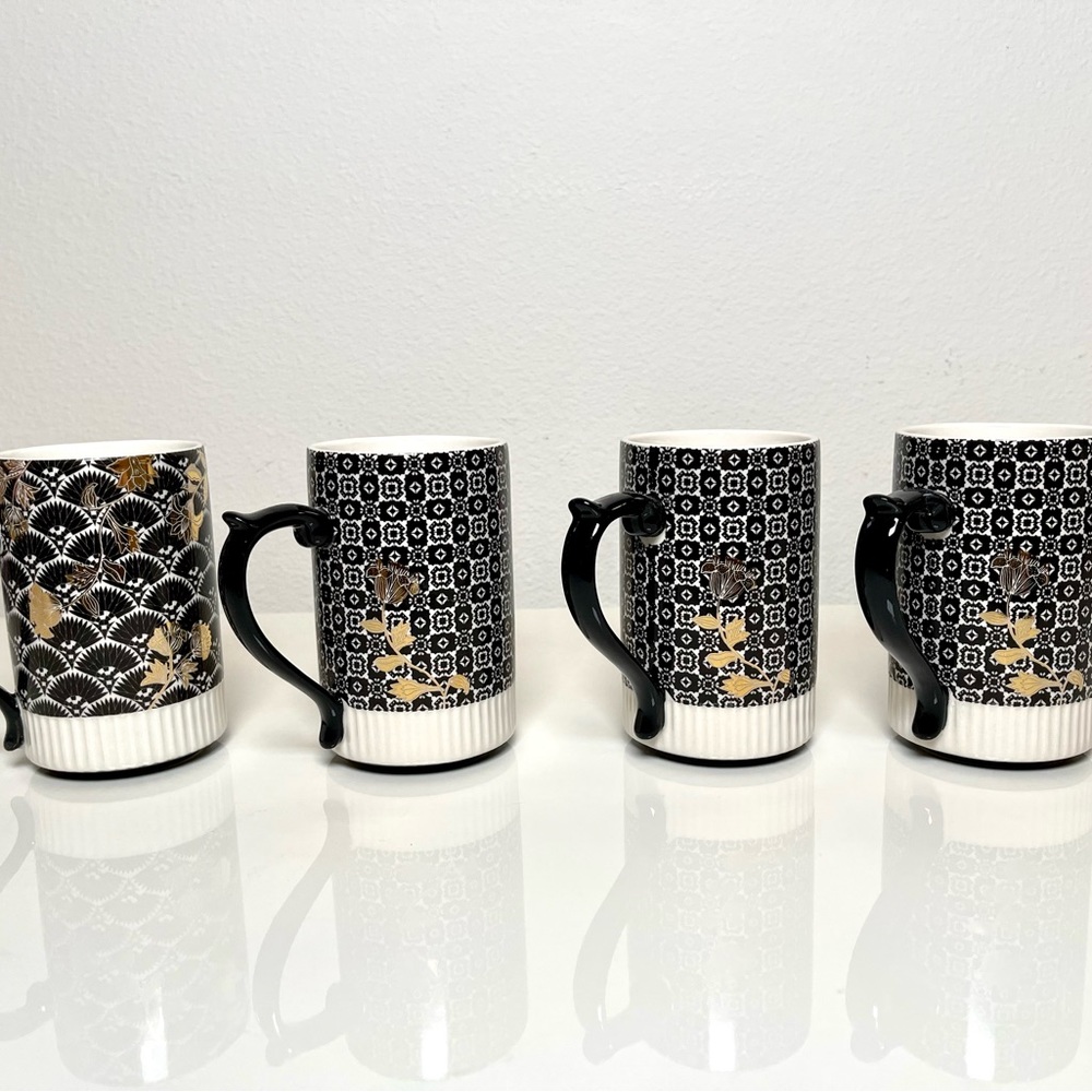 Anthropologie cups set of 4